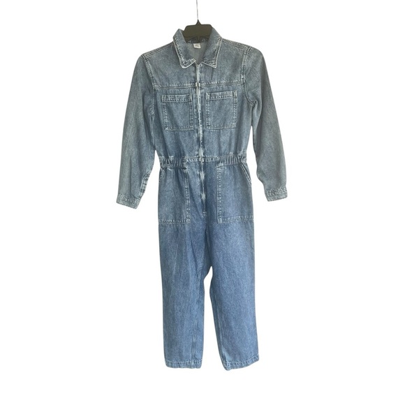 H&M denim jumpsuit size 4 - Picture 2 of 16